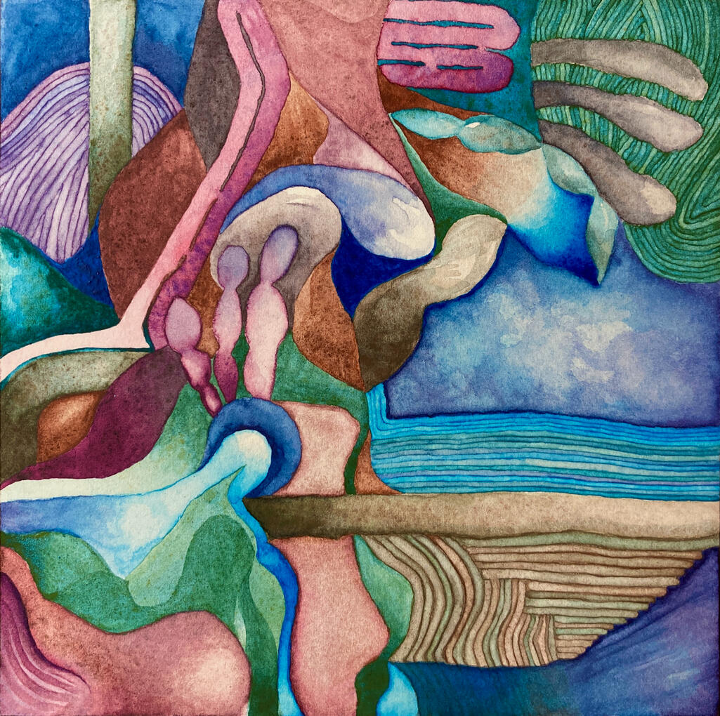 F.A. no. 2, 6" x 6"