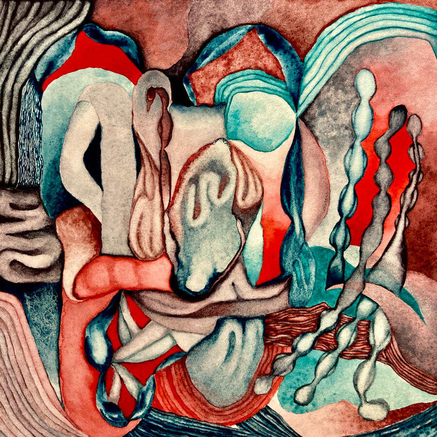 F.A. no. 1, 6" x 6"